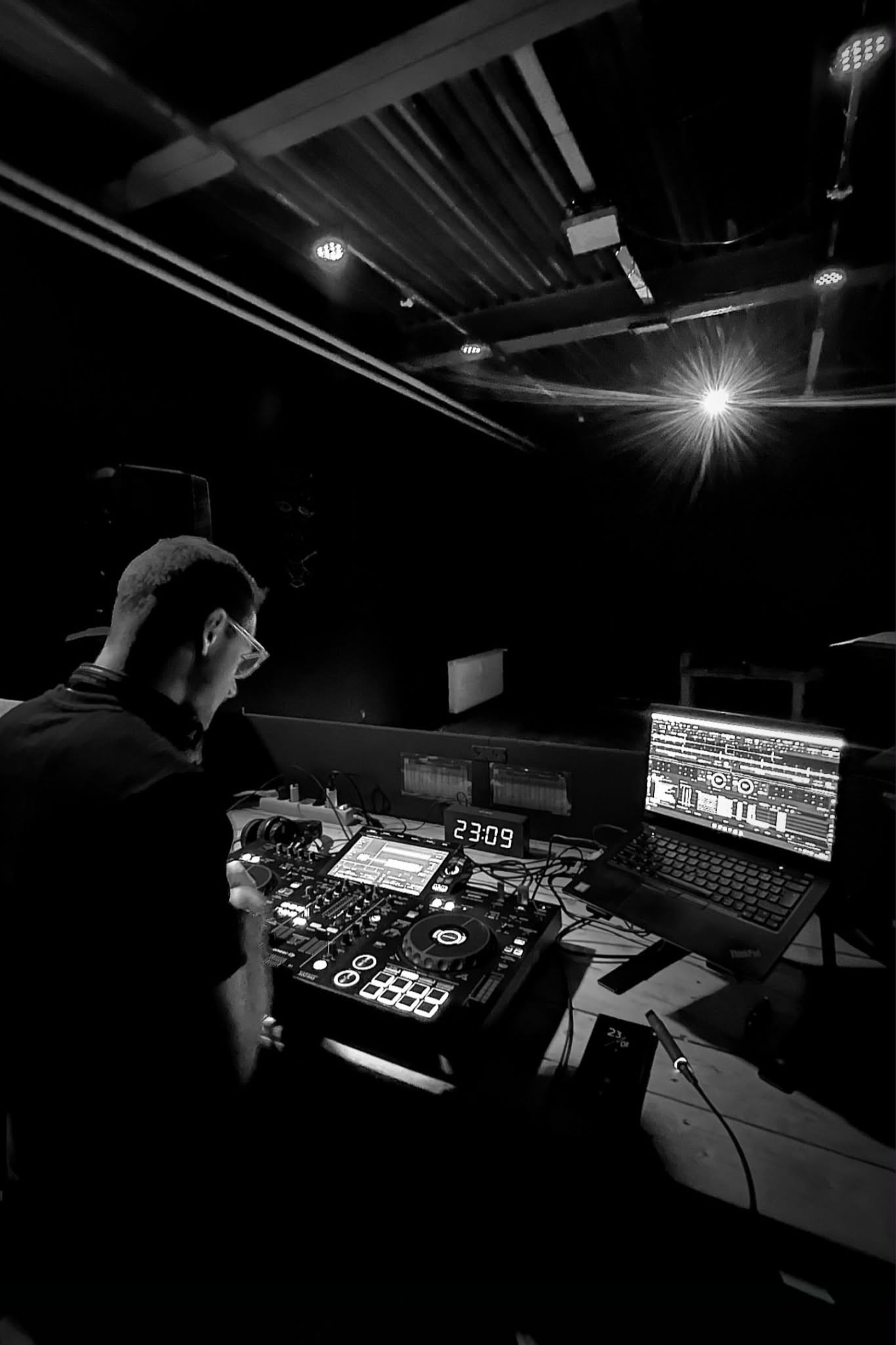 Old Photo Beginning of Career